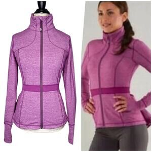 Lululemon | Women | Rare Dewberry Plum Stretch Peplum Riding Jacket | XS-S